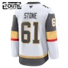Maillot de Hockey Vegas Golden Knights Fanatics Premium Mark Stone 2024-25 Blanc Extérieur - Enfant
